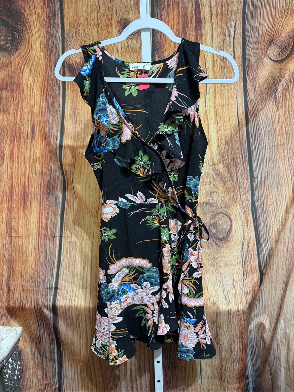 Engerla Wrap Style Dress Size S